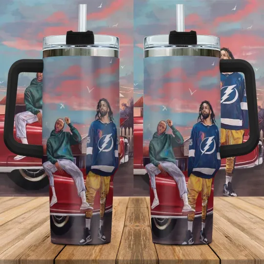 Discover Hot j cole  tumbler 40oz With hands  Gift For Fans  SS224