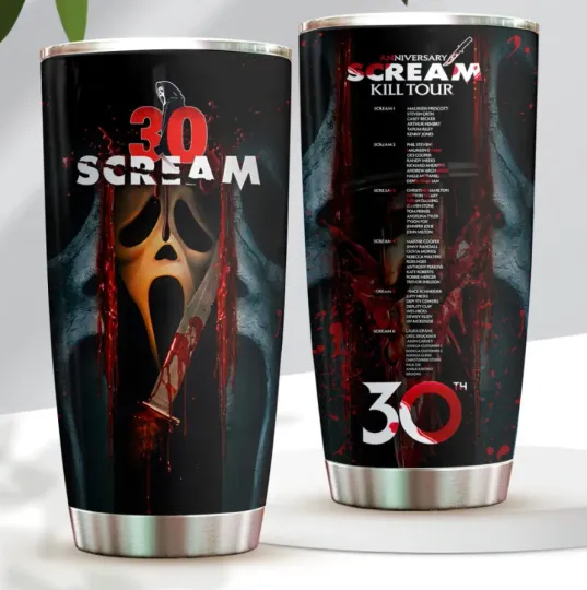 Discover Scream Kill Tour 30Th Anniversary Tumbler Cup