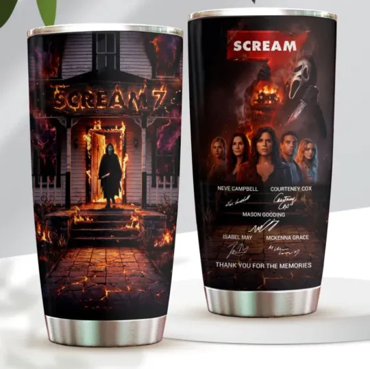 Discover Scream 7 30Th Anniversary Thank You Tumbler