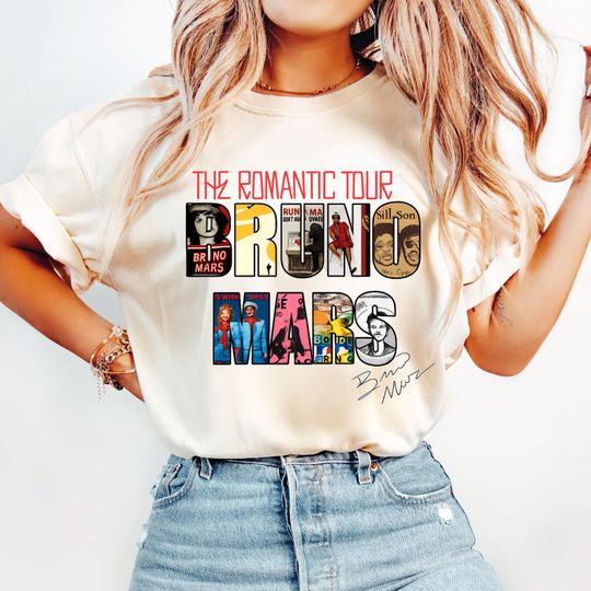 Discover Tour Shirt 2026, Romantic Pop Concert Shirt, Vintage Music Fan