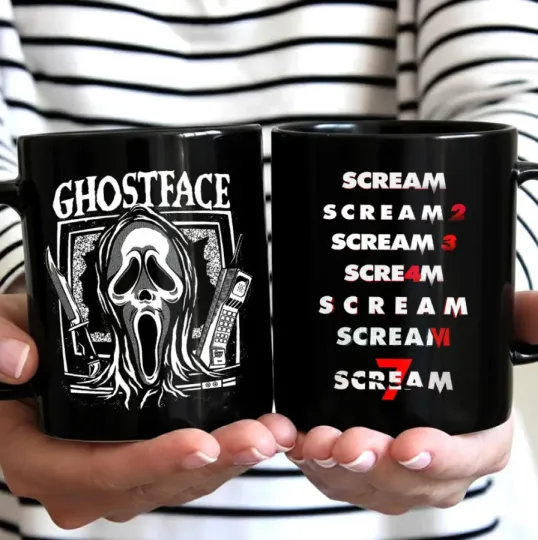 Discover Scream Ghostface 30Th Anniversary Ceramic Mug