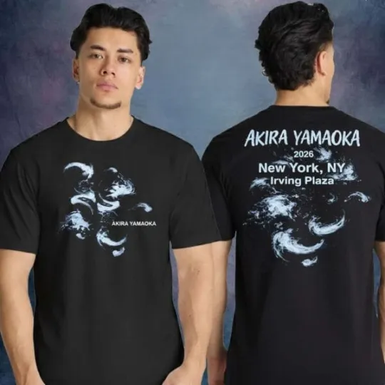 Discover Akira Yamaoka Merch US Tour 2026 At Irving Plaza  On March 2 3 2026 T-SHirt