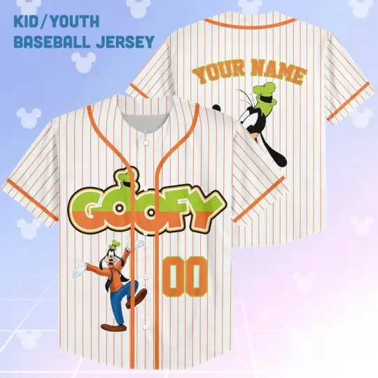 Discover Custom Goofy Dog Baseball Jersey for Dog Lovers