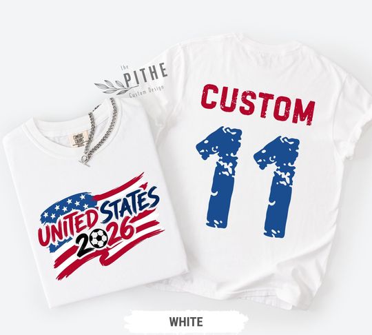 Discover Comfort Colors World Cup 2026 Country Icons Shirt, 2026 World Cup USA Jersey T-Shirt, Soccer Graphic Tee, Soccer Fan Apparel, USA Shirt