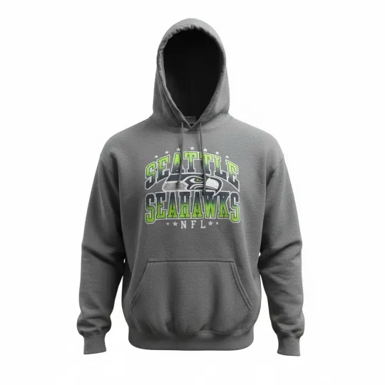 Discover Seattle Seahawks Gray Hoodie Pullover