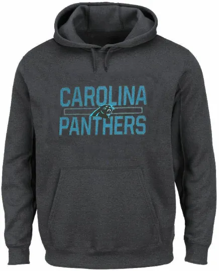 Carolina Panthers Charcoal Kick 2 Return Pullover Hoodie