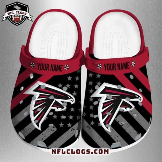 Atlanta Football Team Falcons Clogs, Gift for Fan