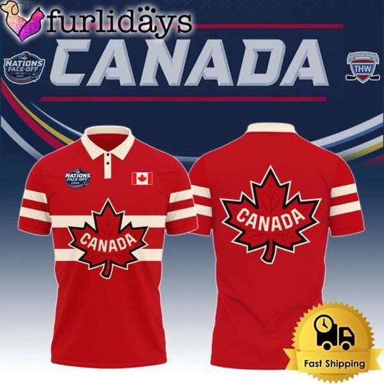 Discover Canada Nations Faceoff Polo Shirt