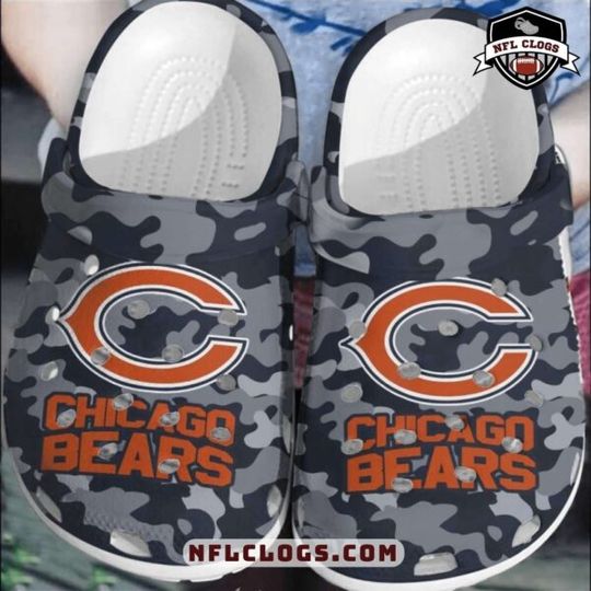 Discover Chicago Football Team Bears Clogs, Gift for Fan