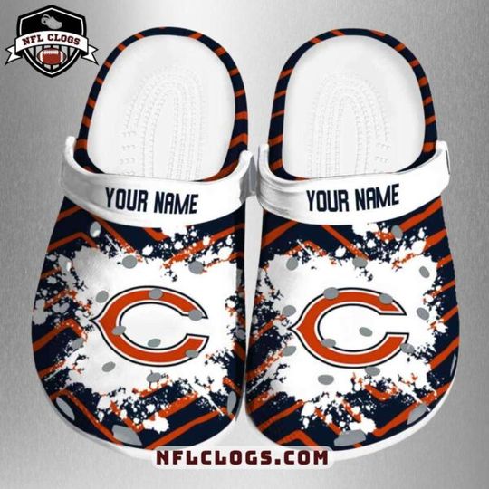 Discover Chicago Football Team Bears Clogs, Gift for Fan
