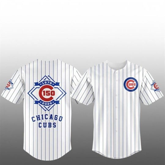 Chicago Cubs Celebrate 150th Anniversary 1786 2026 Jersey