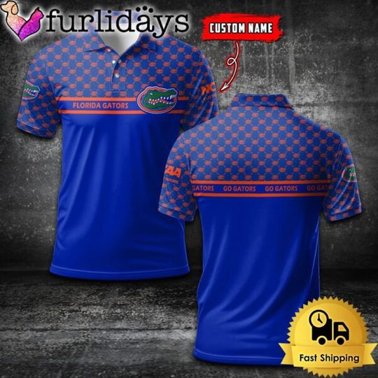 Discover Custom NCAA Florida Gators Team Logo Pattern Polo Shirt