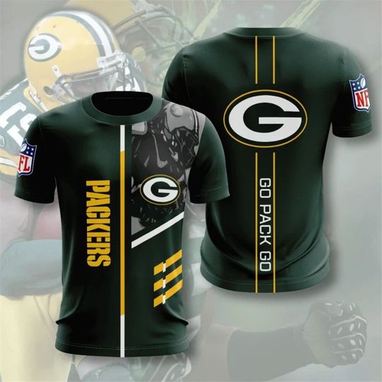 Discover Green Bay Packers Training 3D T-shirt
