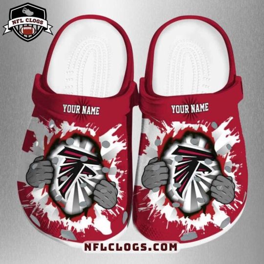 Atlanta Football Team Falcons Clogs, Gift for Fan