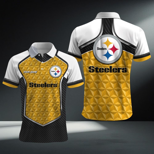 Discover Personalized Pittsburgh Steeler Polo Shirt