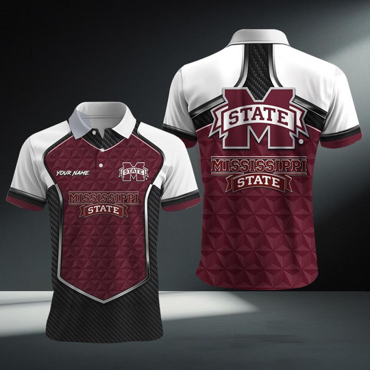 Discover Personalized Mississippi State Bulldogs Polo Shirt
