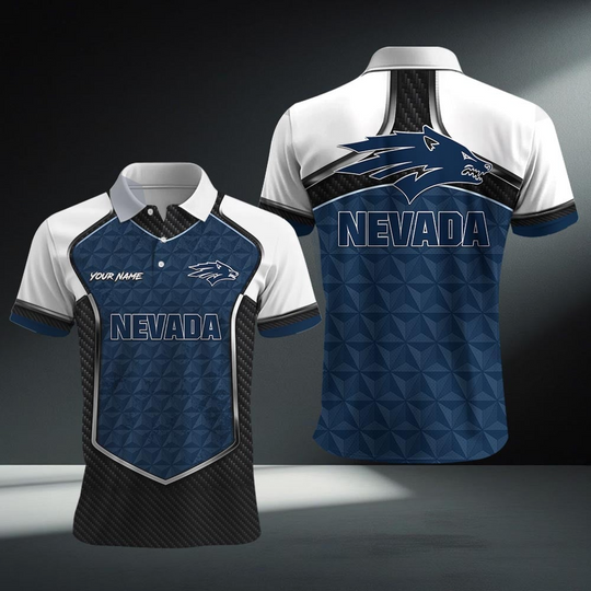 Discover Personalized Nevada Wolf Pack Polo Shirt