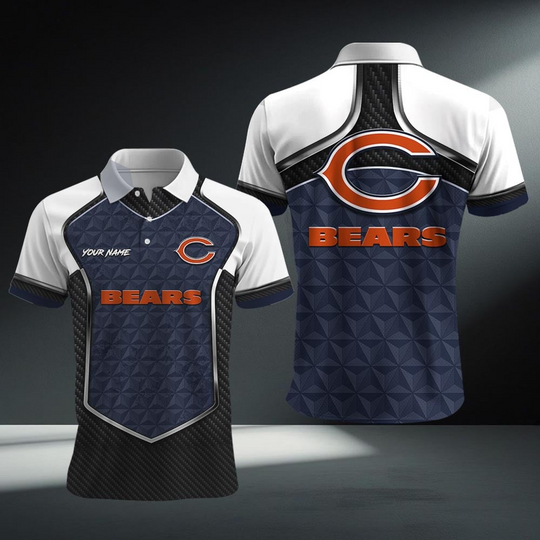 Personalized Chicago Bears TractorsPolo Shirt