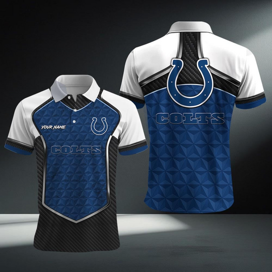 Personalized Indianapolis Colts Polo Shirt