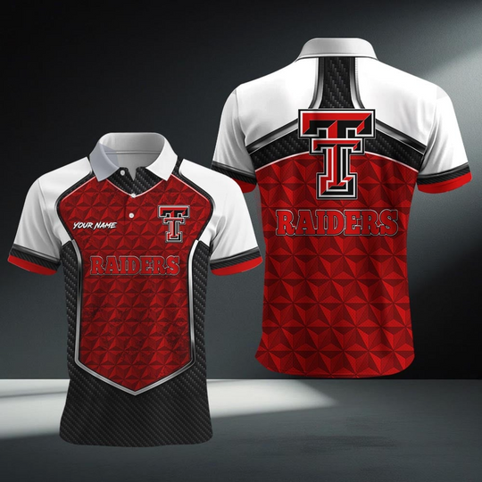 Personalized Texas Tech Red Raiders Polo Shirt