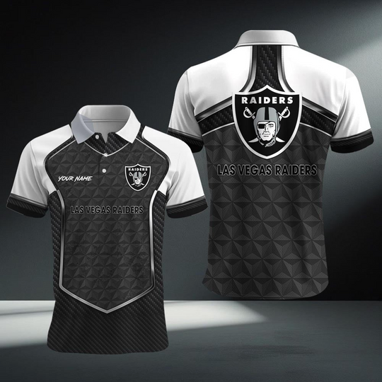 Personalized Las Vegas Raiders Polo Shirt