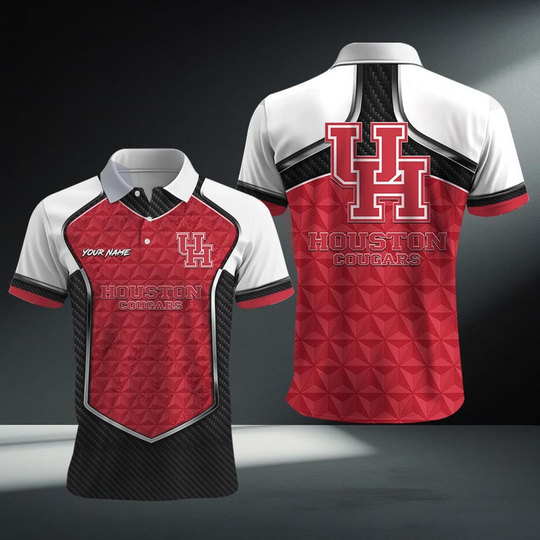 Personalized Houston Cougars Polo Shirt