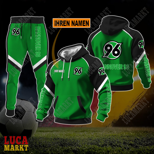 Discover Personalized Hannover 96 Hoodie Jogger Sets