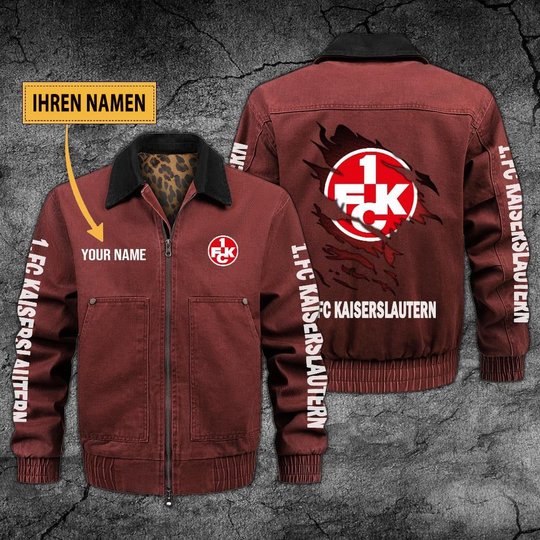 Personalized 1. FC Kaiserslautern Collared Bomber Jackets