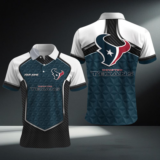 Discover Personalized Houston Texans Polo Shirt