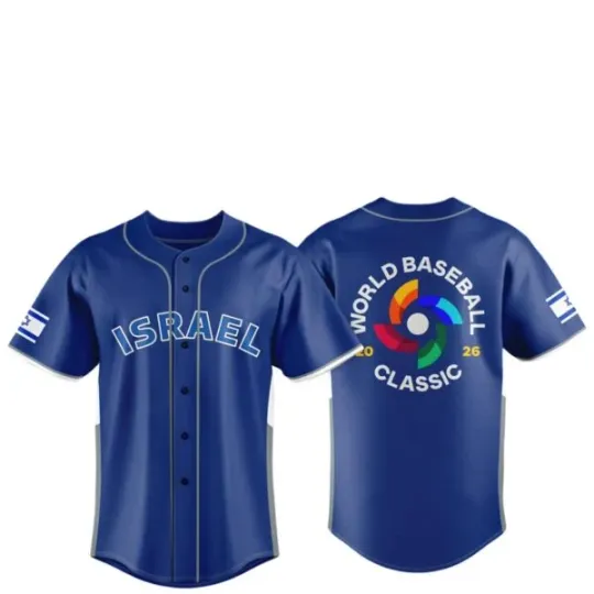 Discover Israel Team 2026 World Baseball Classic Jersey