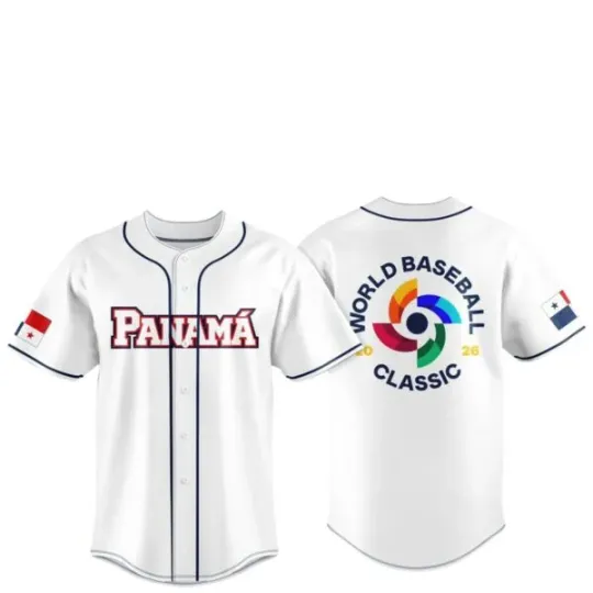 Discover Panama Team 2026 World Baseball Classic Jersey
