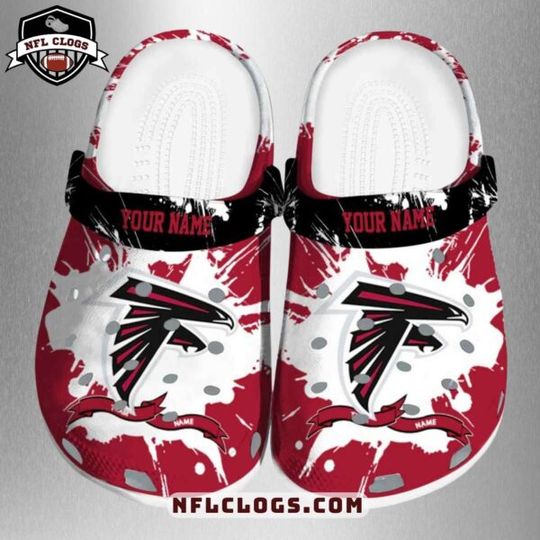 Atlanta Football Team Falcons Clogs, Gift for Fan