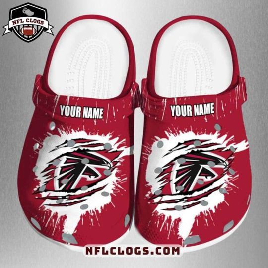 Atlanta Football Team Falcons Clogs, Gift for Fan