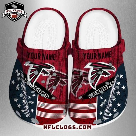 Atlanta Football Team Falcons Clogs, Gift for Fan
