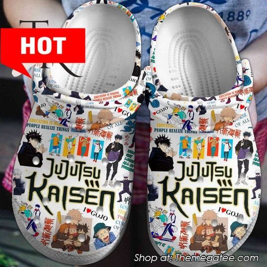 Discover Jujutsu Satoru I Love Gojo Clogs