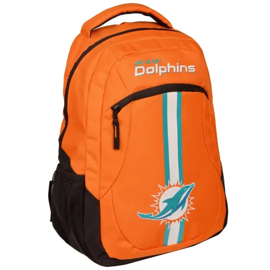 Football Miami Logo Action Backpacks Team