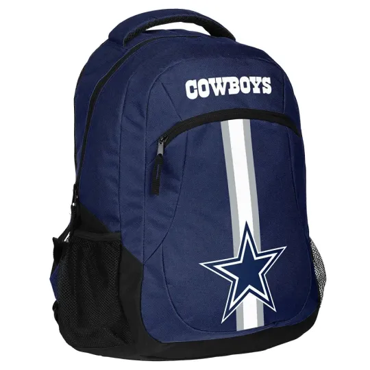 Dallas Cowboys football Action Backpack One Size Team Color