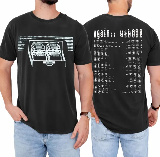Discover Fred Again "USB 002" 2026 Tour New York 26 Merch T-Shirt