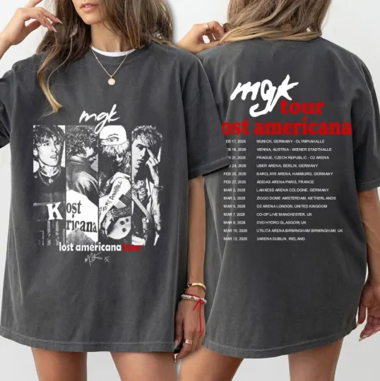 Discover Lost Americana 2026 Tour Unisex Graphic Tee