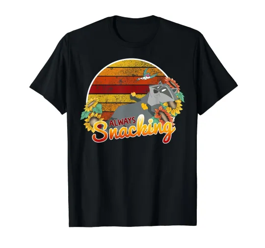 Discover Disney Pocahontas Meeko Always Snacking Poster T-Shirt_