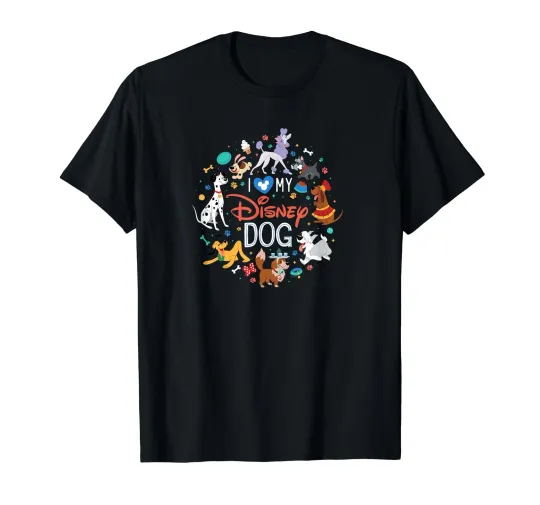 Discover Disney I Love My Disney Dog T-Shirt_