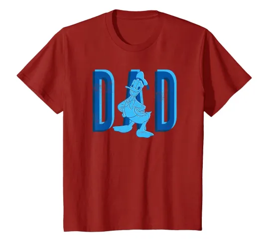 Discover Disney Donald Duck Dad T-Shirt_