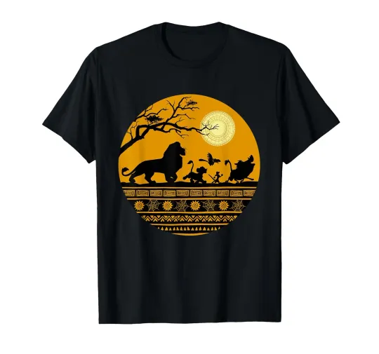 Discover Disney Lion King Halloween Circle T-Shirt_