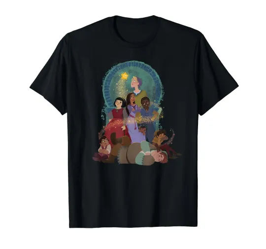 Discover Disney Wish Asha'S Friends And Stars T-Shirt_