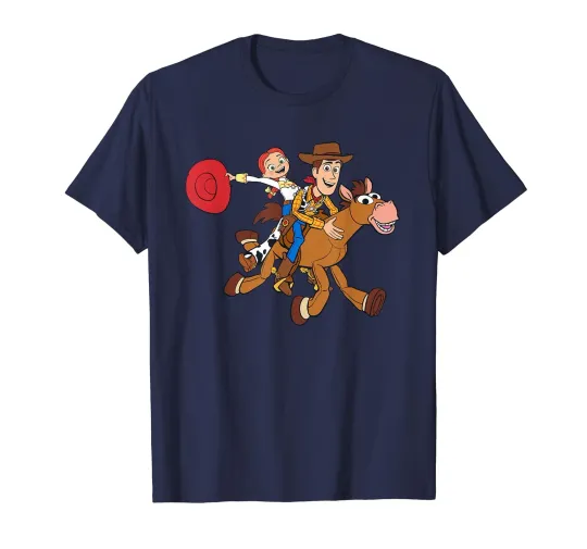 Discover Disney Pixar Toy Story 4 Woody'S Roundup Gang T-Shirt_