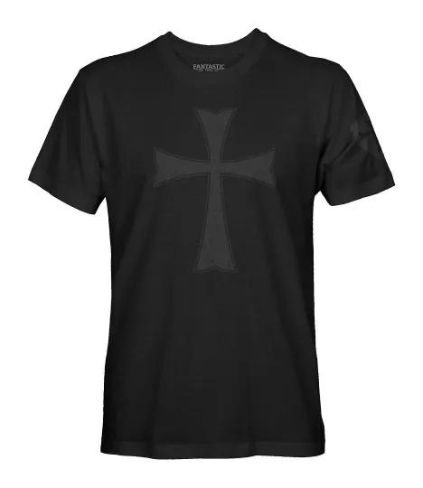 Discover Knights Templar Crusader Cross Men's T-Shirt