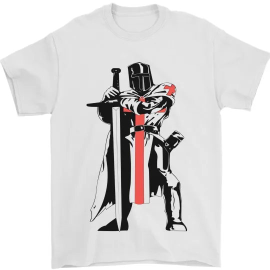 Discover Knights Templar With Broad Sword T-Shirt Men and Women