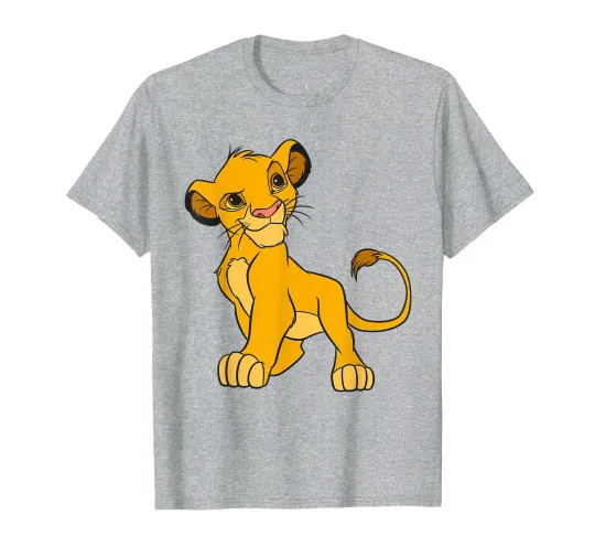 Discover Disney Lion King Young Simba Walking T-Shirt_
