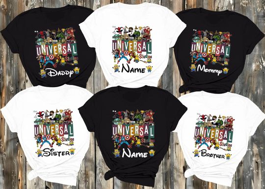 Custom Universal Studios Trip 2026 Shirt, Universal Studios Family Shirts 2026, Matching Disney Trip Shirts, Orlando Universal Studios Shirt