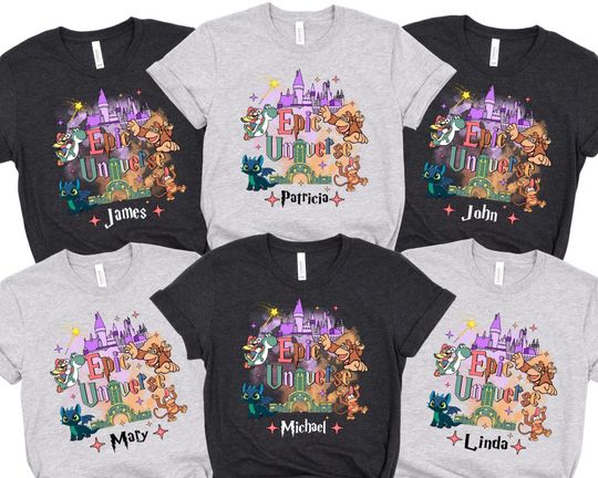 Discover Epic Universe Shirt, Family Epic Universe 2026 Shirt, Orlando Park Vacation Tee, Epic Universe Family Disneyland Shirt, Epic Matching Shirts